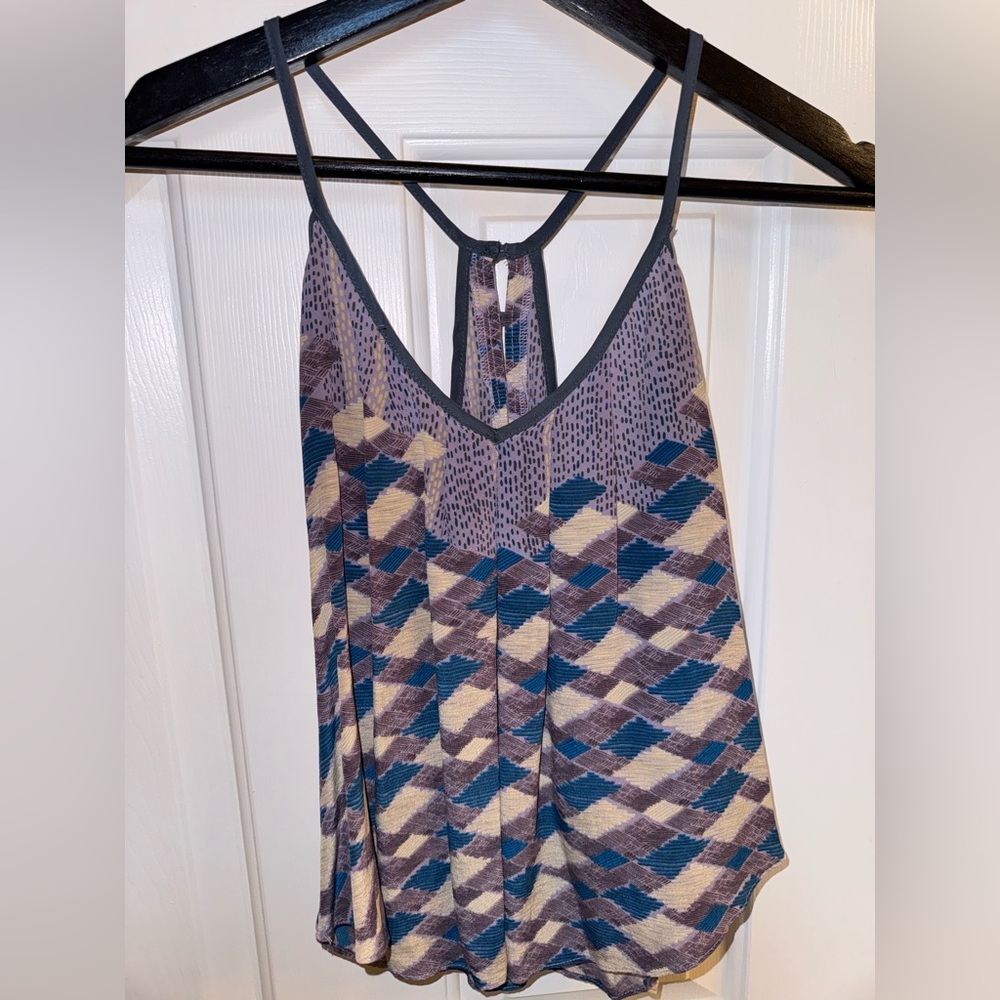 Kimchi Blue Geometric Tank Top from Urban Outfitters, Size Small